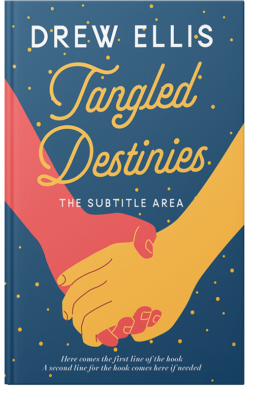 Front view of Premade Literary Fiction Book Cover - Bay Of Many