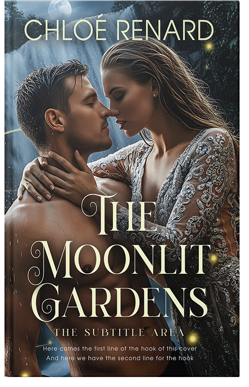 Front view of Premade Erotica Book Cover - Cocoa Brown