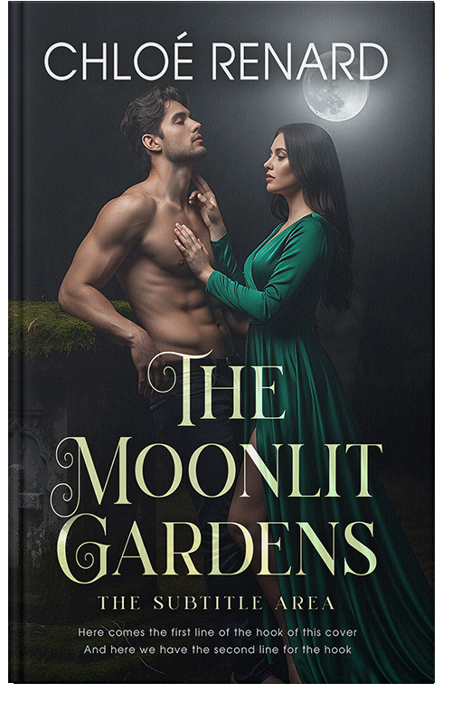 Front view of Premade Romance Book Cover - Bunker