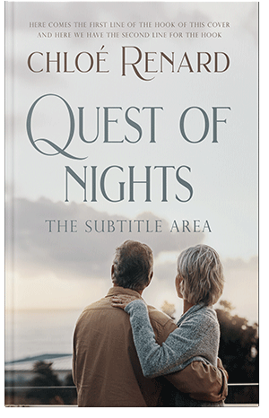 Pre Made Book Cover Quill Gray