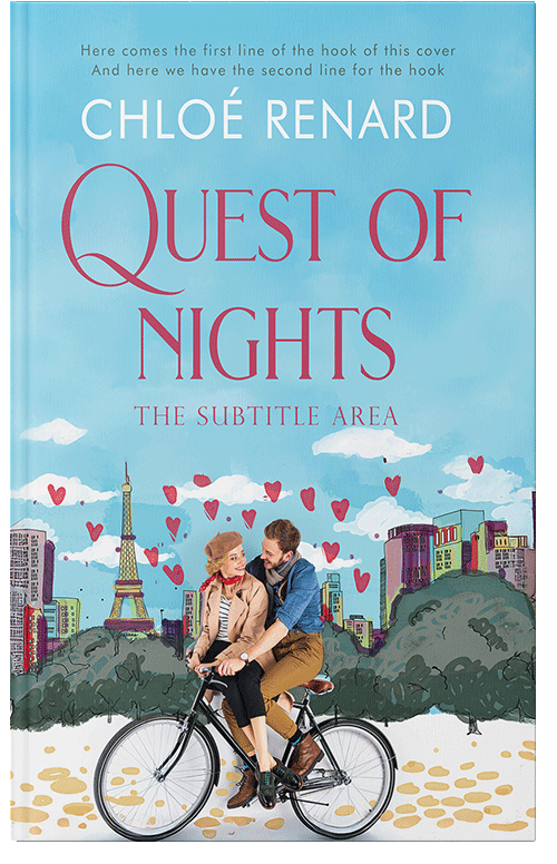 Front view of Premade Romance Book Cover - Morning Glory