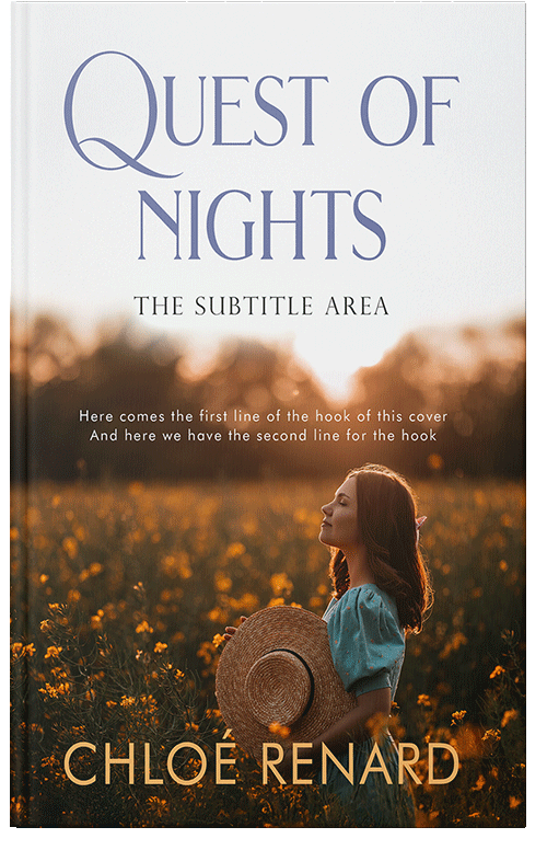 Front view of Premade Romance Book Cover - Pickled Bean