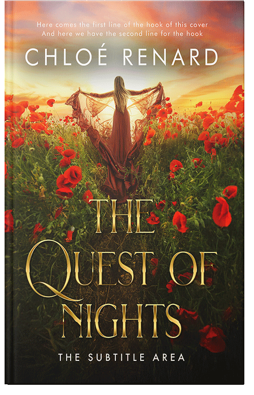 Front view of Premade Environment & Ecology Book Cover - Harvest Gold