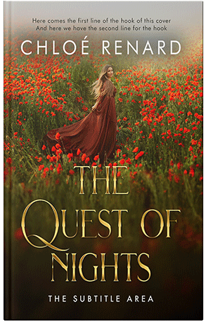 Premade Book Cover Bronze