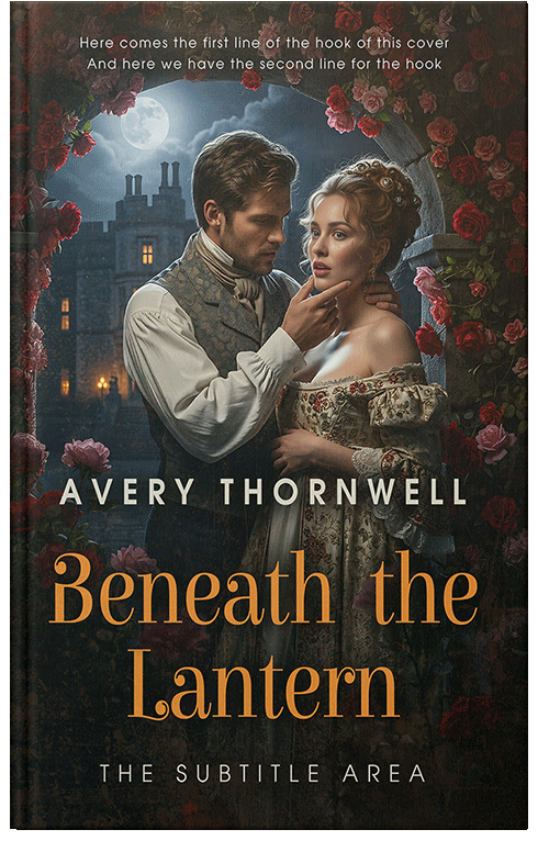 Front view of Premade Romance Book Cover - Rangitoto