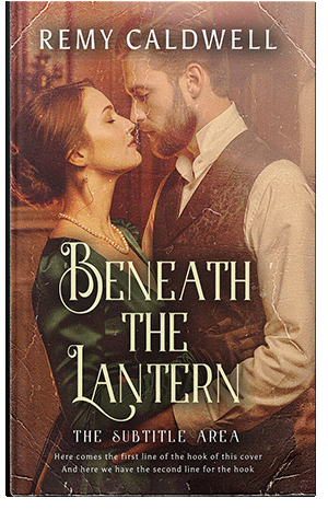 Pre Made Book Cover Old Copper