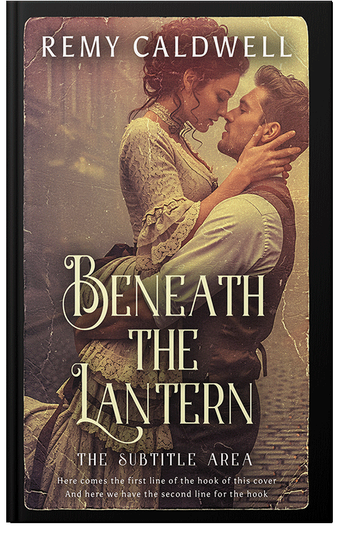 Front view of Premade Romance Book Cover - Roman Coffee