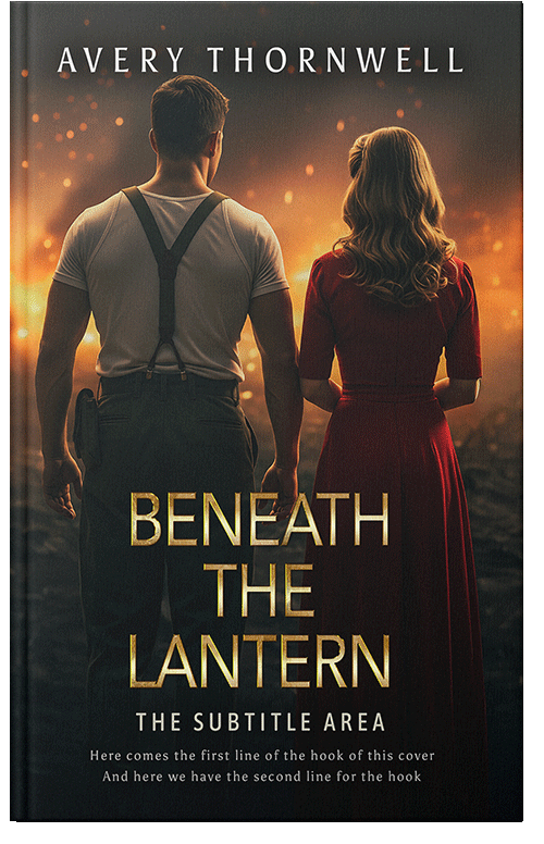 Front view of Premade Mystery & Thriller & Suspense Book Cover - Zeus