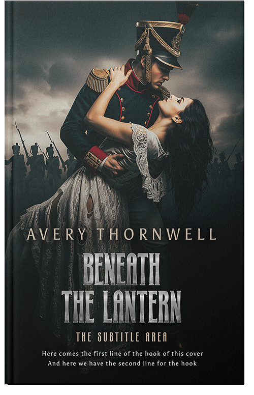 Front view of Premade Romance Book Cover - Napa