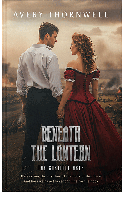 Front view of Premade Romance Book Cover - Akaroa