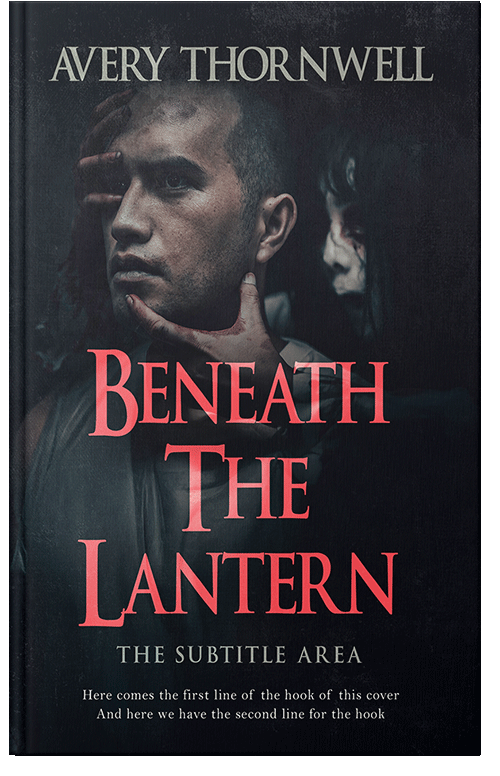 Front view of Premade Horror Book Cover - Bunker