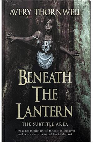 Premade Book Cover Cod Gray