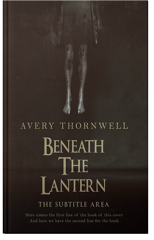 Front view of Premade Horror Book Cover - Eternity