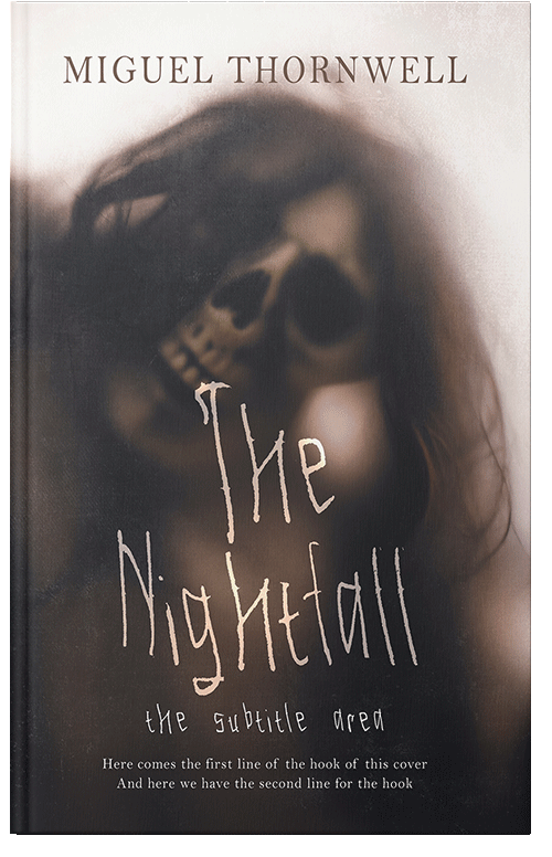 Front view of Premade Mystery & Thriller & Suspense Book Cover - Mine Shaft