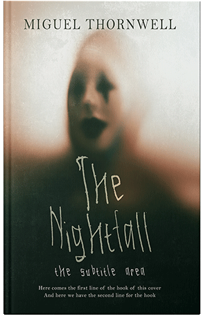 Premade Book Cover Green Kelp