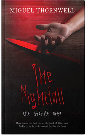 Premade Book Cover Tall Poppy