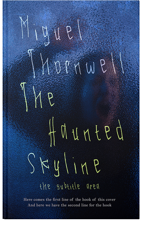 Front view of Premade Horror Book Cover - Firefly