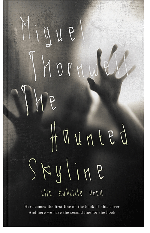 Front view of Premade Horror Book Cover - Westar