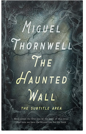 Premade Book Cover Outer Space