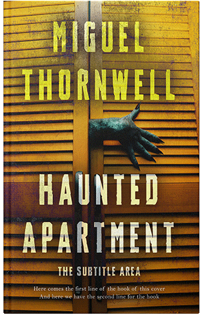 Premade Book Cover Raw Umber