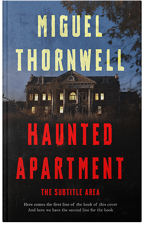 Premade Book Cover Burnt Sienna