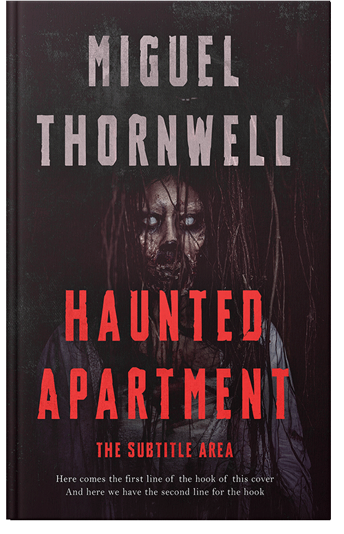 Front view of Premade Horror Book Cover - Gondola #17464 | BookCoverZone