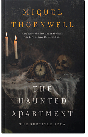 Premade Book Cover Cod Gray