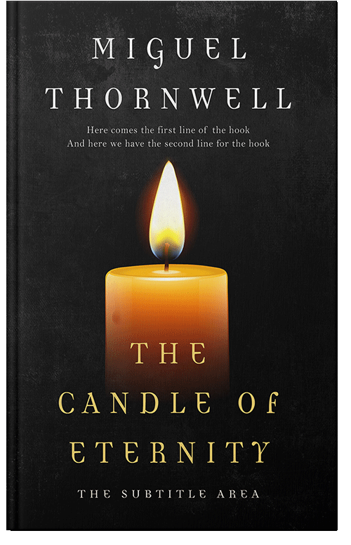 Front view of Premade Mystery & Thriller & Suspense Book Cover - Cod Gray