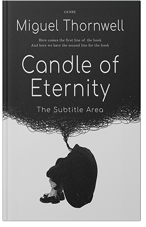 Premade Book Cover Cod Gray