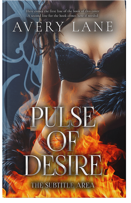 Front view of Premade Erotica Book Cover - Thunder