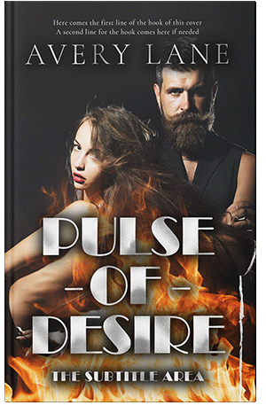 Premade Book Cover Tan