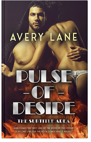 Premade Book Cover Tan