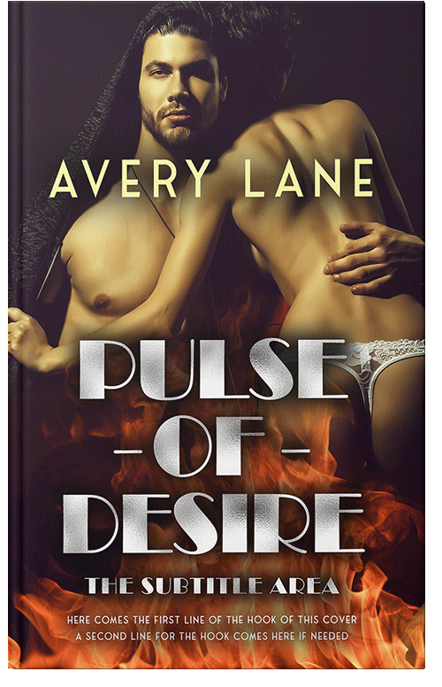 Front view of Premade Erotica Book Cover - Tan