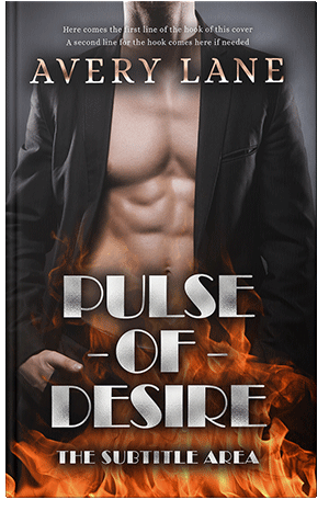 Premade Book Cover Tan