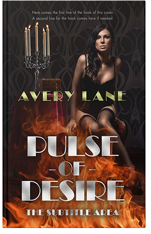 Premade Book Cover Antique Brass