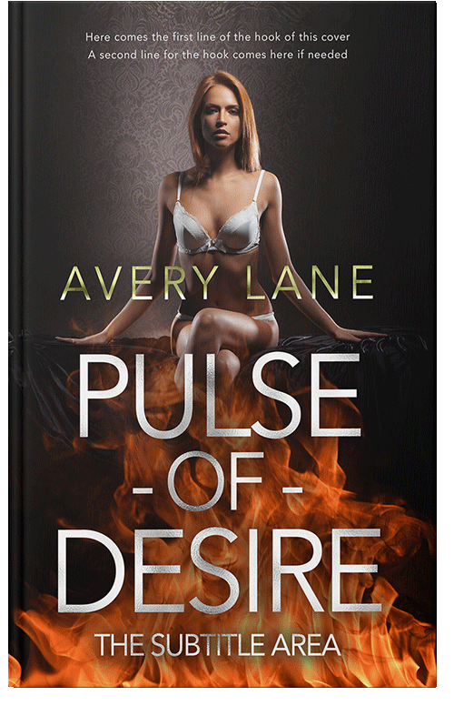 Front view of Premade Erotica Book Cover - Whiskey