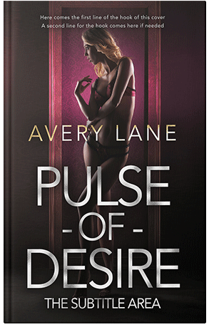 Premade Book Cover Cocoa Brown