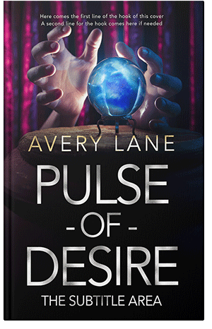 Premade Book Cover Lily