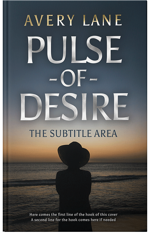 Front view of Premade Literary Fiction Book Cover - Outer Space