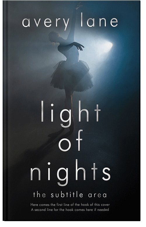 Front view of Premade Literary Fiction Book Cover - Mirage