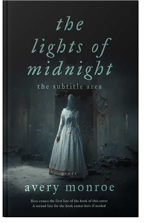 Front view of Premade Horror Book Cover - Bunker