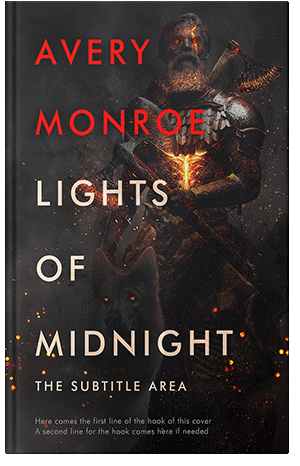 Premade Book Cover Cod Gray