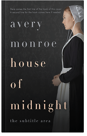 Premade Book Cover Cod Gray