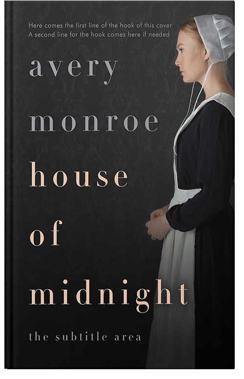 Front view of Premade Historical Book Cover - Cod Gray