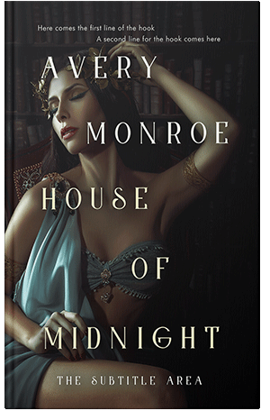 Premade Book Cover Cod Gray