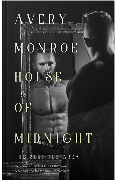 Front view of Premade Erotica Book Cover - Cod Gray