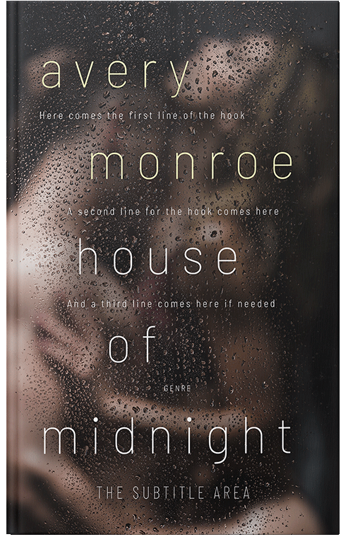 Front view of Premade Erotica Book Cover - Cocoa Brown