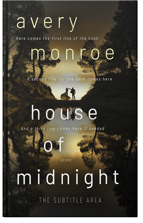 Front view of Premade Romance Book Cover - Eternity