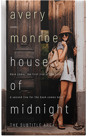 Premade Book Cover Indian Khaki