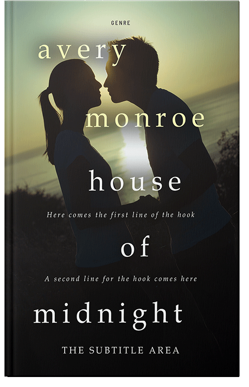 Front view of Premade Romance Book Cover - Zeus